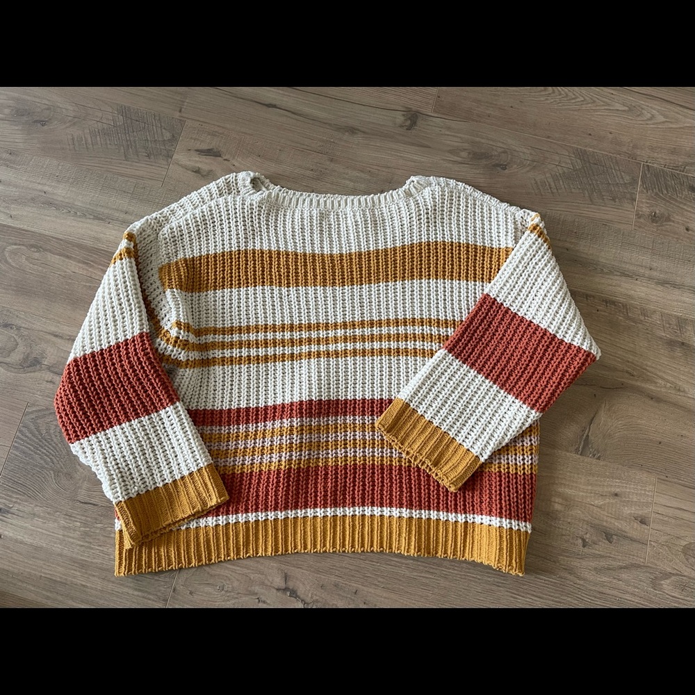 PInk lily sweater